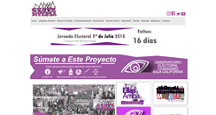 Desktop Screenshot of gentediversa.org.mx